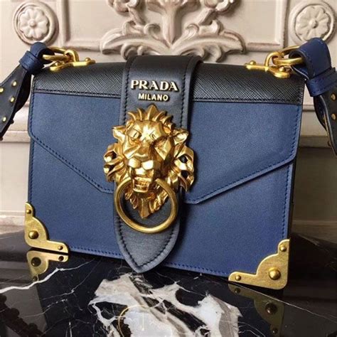 prada milano lion purse|prada milano purses prices.